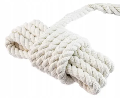 Obrázek produktu pro Dekorativní bavlněné lano 20 mm, 20 m