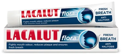Immagine prodotto di Lacalut Flora dentifricio per un alito fresco (75 ml), 52557