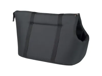 Image de Sac de transport pour chiens BASIK noir taille S, L Taille : S - 35x21x24 cm