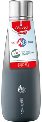Produktbild von Maped PICNIK Isolier-Trinkflasche CONCEPT 0,5 L grau