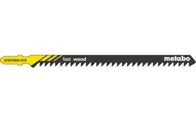 Productafbeelding van 5 zaagbladen voor reciprozaag, hout, professioneel, 126/4,0 mm