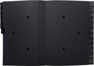 Immagine prodotto di Cartella da tavolo oeco 3424 A-Z 24 pezzi nero