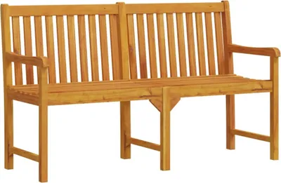 Zdjęcie produktu dla Ławka Ogrodowa, 150 Cm, Lite Drewno Akacjowe Lumarko!
