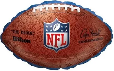 Produktbild von NFL Folienballon 58x44cm Motiv 2 Heliumballon für Superbowl Party Geburtstag