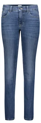 Obrázek produktu pro Dámské džíny MAC Jeans Melanie, rovné střihu, modré (barva Blue D640), velikost W34/L34