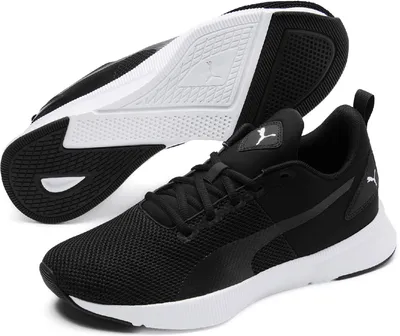 Produktbild von PUMA Flyer Runner Laufschuhe Herren puma black-puma black-puma white 43