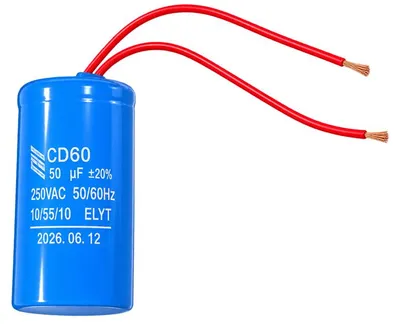 Produktbild von Kondensator Anlaufkondensator Motorkondensator Arbeitskondensator 450V AC 100µF (CD60)