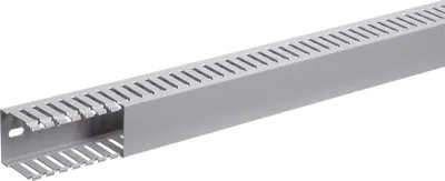 Zdjęcie produktu dla Hager DNG5005007030B, Kanał kablowy, Szary, PCW, V0, 50 mm, 2000 mm