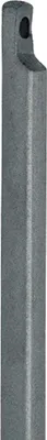 Produktbild von DENI Treibriegelstange m.Aussparung eins.1500mm D.19mm STA hell verz - 4119 1501 33