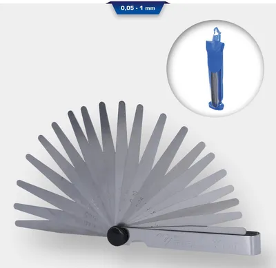 Immagine prodotto di BRILLIANT TOOLS Spessimetro di precisione 0,05 - 1 mm - BT114901