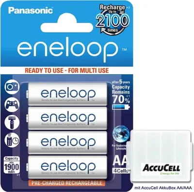 Produktbild von Panasonic eneloop Standard BK-3MCC Mignon AA, der Nachfolger der Sanyo Eneloop HR-3UTGB