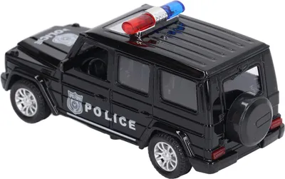 Obrázek produktu pro Model policejního vozu ze slitiny v měřítku 1:32 s blikajícími světly, skvělá hračka pro děti, vhodná jako dárek