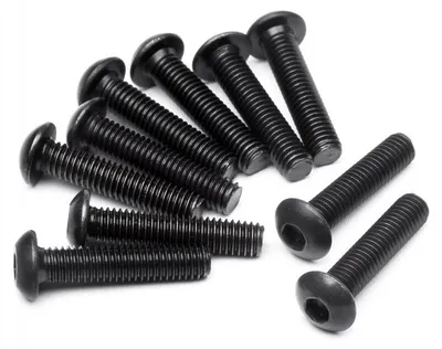Productafbeelding van HPI Racing 100559, schroefset, staal, zwart