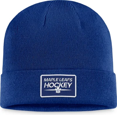 Produktbild von Herren-Wintermütze Toronto Maple Leafs NHL Authentic Pro Prime Cuffed Beanie