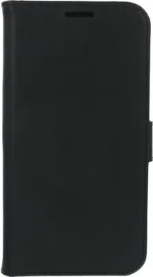 Produktbild von Apple iPhone 12 Mini Hülle - Echtleder - Valenta Klapphülle - Schwarz