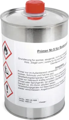 Produktbild von Primer Nr. 5 für Bodenmarkierungsbänder, Inhalt: 1000 ml