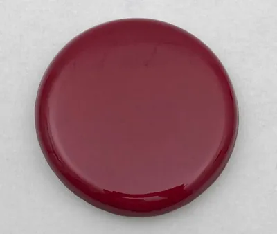 Image de Carreau de nettoyage rouge coquelicot Couvercle de nettoyage pour poêle en faïence rond 15 cm