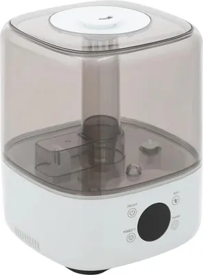 Zdjęcie produktu dla Nawilżacz powietrza – bez mgły, parowanie – zbiornik na wodę o pojemności 5 l – 25 W – 220 V – cicha praca <36 dB – pilot zdalnego sterowania – biały