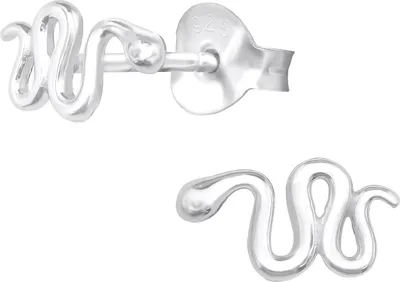 Produktbild von Ohrringe Ohrstecker Schlangen 925 Sterling Silber