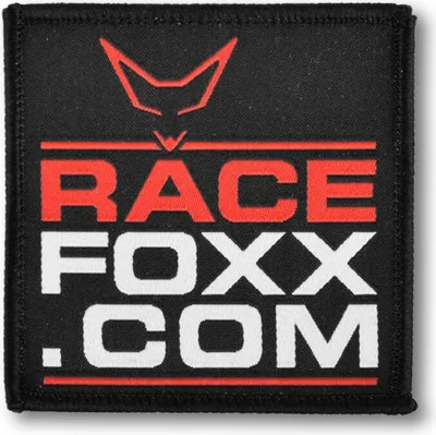 Produktbild von RACEFOXX™ Aufnäher, 70 x 70 mm