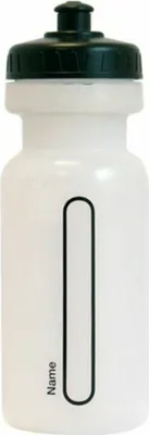 Produktbild von Precision - Wasserflasche, Schule RD1853 (Einheitsgröße) (Transparent/Schwarz)