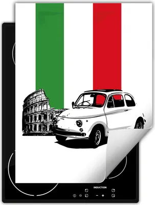 Produktbild von DarHaus Herdabdeckplatte Einteilig Küche Abdeckplatte für Glaskeramikfeld Abdeckung Induktionskochfeld Aufrollbare Matte 40x52 cm, Italien