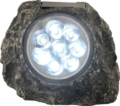 Zdjęcie produktu dla Globo lampa solarna plastikowa szara, 8xLED; 33920