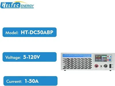 Obrázok produktu pre Tester batérií, rozsah napätia 5–120 V, rozsah prúdu 0,3–50 A, 120 V 50 A