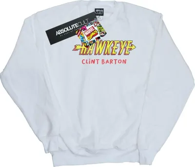 Produktbild von Marvel - "AKA Clint Barton" Sweatshirt für Herren BI49165 (5XL) (Weiß)
