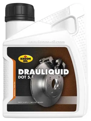 Produktbild von KROON OIL 35664 DOT 5.1 Bremsflüssigkeit Brems Flüssigkeit 0,5L 500ml Brake Fluid