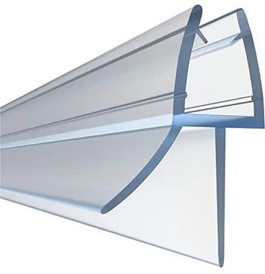 Productafbeelding van Douchedeur afdichting - Transparant voor 6-8 mm glas - 100 cm