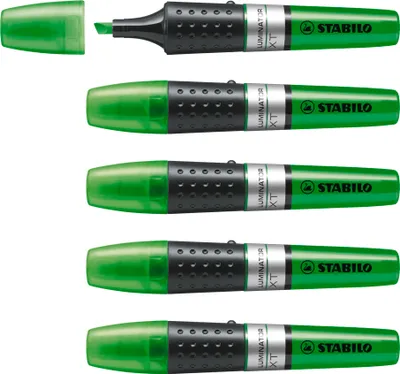 Produktbild von Textmarker - STABILO LUMINATOR - 5er Pack - grün