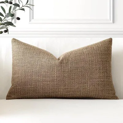 Produktbild von Famanu Kissenbezug Dekorativ - Set von 1 Kissenhülle - 30 x 50 cm - Braun