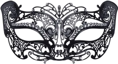 Produktbild von Gatta nero – Venezianische Maske aus Metall