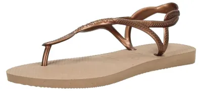 Produktbild von Havaianas Luna, Weiblich, Erwachsener, Flip-Flops, Roségold, Einfarbig, 35 - 36