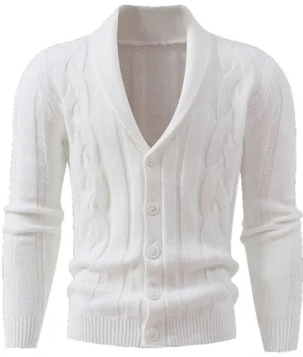 Productafbeelding van Currero Cardigan Heren Wit M