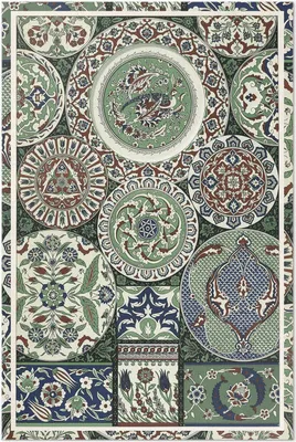 Produktbild von Mandalas von Albert Racinet – Vinylteppich – 150x225 cm – Indoor Teppich – Flur – Pflegeleicht – Modern