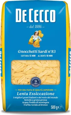 Produktbild von De Cecco Gnocchetti sardi, No.83, 500g