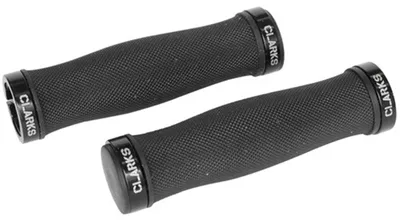 Produktbild von Clarks CLO-217 LockR Griffe 130 mm 22,2 mm Fahrradgriffe Grips Lenkergriffe Set rechts links Gummigriffe rutschfest MTB Mountainbike