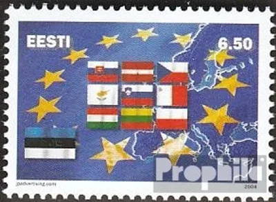 Produktbild von Briefmarken Estland 2004 Mi 487 (kompl.Ausg.) postfrisch Beitritt zur EU
