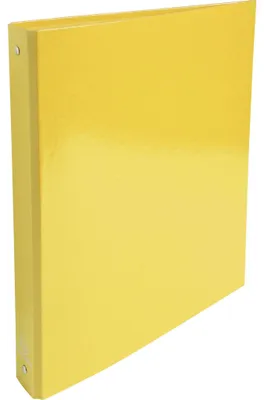 Produktbild von Exacompta 10x Ringbuch Karton 4Ring 30mm Rücken 40mm 32x26cm A4 Gelb 519299E