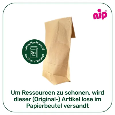 Produktbild von nip – Breischale, Nachhaltige und bruchfeste Babybrei Schüssel ab 4 Monaten, Ergonomische Baby Schüssel aus über 90% nachwachsenden Rohstoffen, ideal