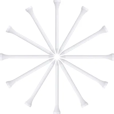 Immagine prodotto di INF Tee da golf, tee da golf sfuse, accessori da golf, confezione da 10, materiale in bambù resistente
