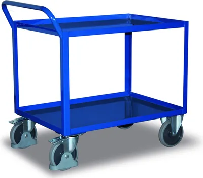 Produktbild von Variofit Tischwagen mit 2 Ladeflächen, Ladefläche:845x495 mm