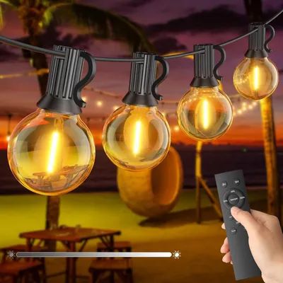 Immagine prodotto di Catena luminosa da 15 metri - Con telecomando - Per Natale - Adatta per l'esterno