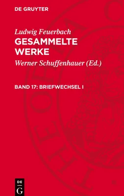 Produktbild von Gesammelte Werke, 17, Briefwechsel I