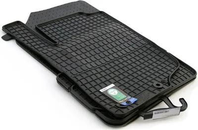 Immagine prodotto di Tappetini in gomma per Peugeot 207 / 207 CC SW 4 pezzi nero qualità originale tappetini in gomma inodore
