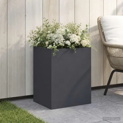 Immagine prodotto di Maison Exclusive - Vaso da giardino antracite, 40 x 30 x 40 cm