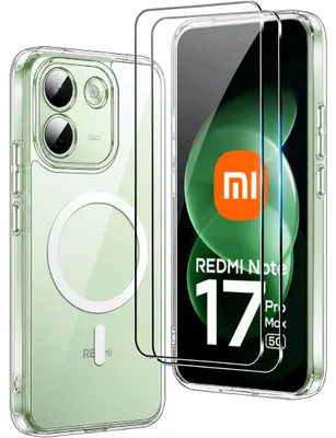Produktbild von Hülle + 2x Schutzglas für Xiaomi Redmi Note 17 Pro Max 5G MagSafe Glas Screen 9H