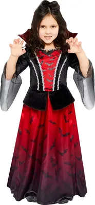 Produktbild von Vampir Lady Kinderkostüm Classic